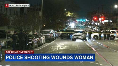Woman hospitalized following police-involved shooting in North Philadelphia