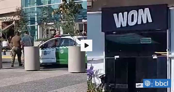 Asalto en tienda de telefonía en Huechuraba: delincuentes intimidaron y agredieron a dos víctimas