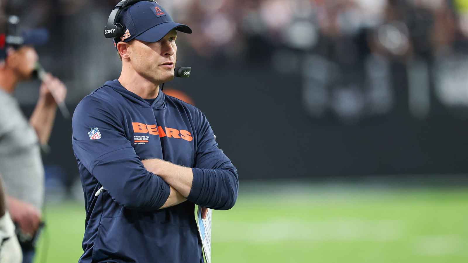 Bears’ Ben Johnson is giving Caleb Williams grace for ugly turnover vs. Steelers