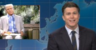 Colin Jost Debuts Brutal Nickname for Trump’s Dream Project