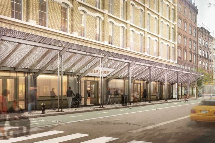NYC Unveils Six Modern Scaffolding Designs to Transform City Streets