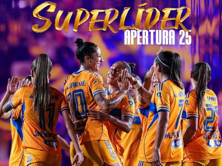 Tigres empató 2-2 y es líder femenil