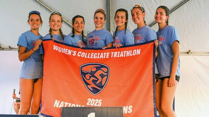 North Central College women's triathlon wins fourth straight national championship