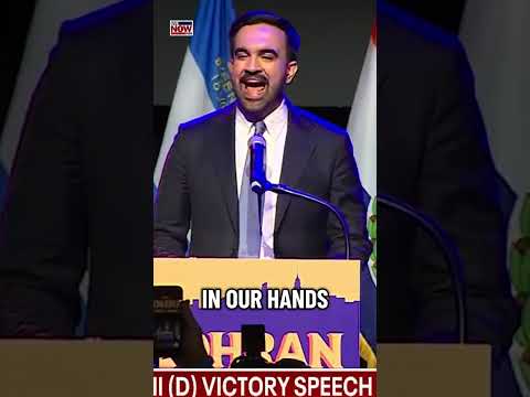 Mamdani speaks after winning NYC mayor race