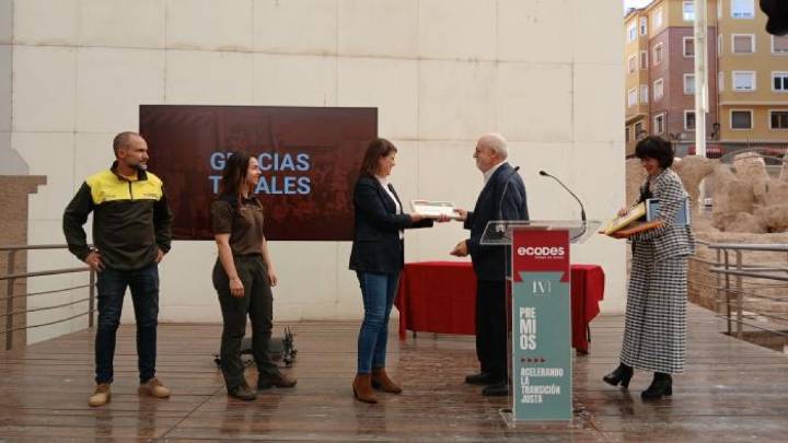 ECODES reconoce al dispositivo INFOAR por su labor en la prevención y extinción de incendios forestales