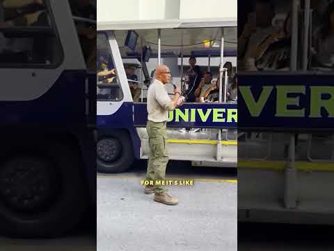 The Rock Surprises Fans at Universal Studios While Shooting 'Jumanji 3'