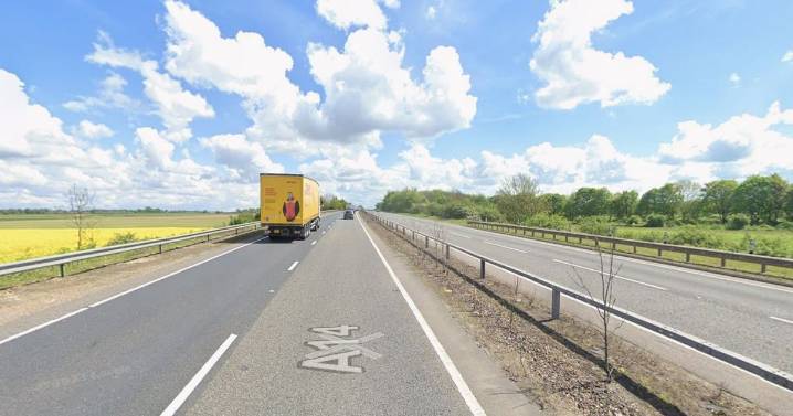 A14 live updates after crash partially blocks road causing queues