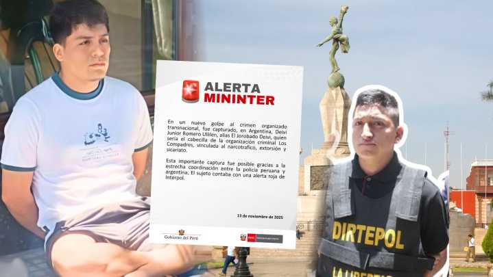 Capturan en Argentina a “Jorobado Deivi”, presunto cabecilla de «Los Compadres» que opera desde 2017 en La Libertad