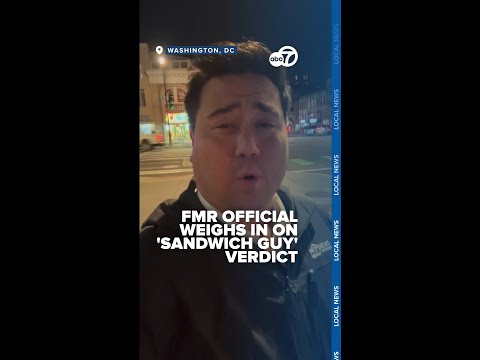 Man found not guilty after throwing sandwich at federal agent in DC