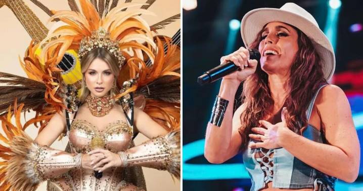 Soledad Pastorutti reaccionó al traje típico de Aldana Masset en Miss Universo, inspirado en el folclore argentino