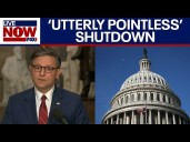 Johnson: Shutdown a 'selfish political stunt' by Democrats