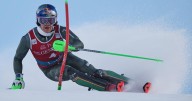 Chasing Brazil's first Alpine skiing World Cup win, Pinheiro Braathen leads slalom after 1st run