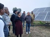 DC Samba inspects High-Tech Poly House; assures farmers all possible support from administration