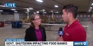 Food banks feeling impact of government shutdown