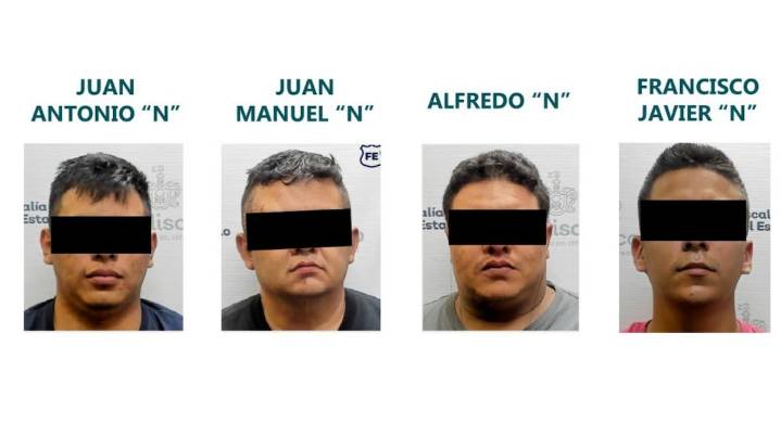 Integrantes de célula criminal son condenados a 100 años de prisión