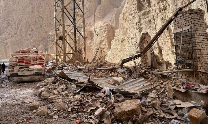 Imágenes de la destrucción provocada por terremoto en Afganistán