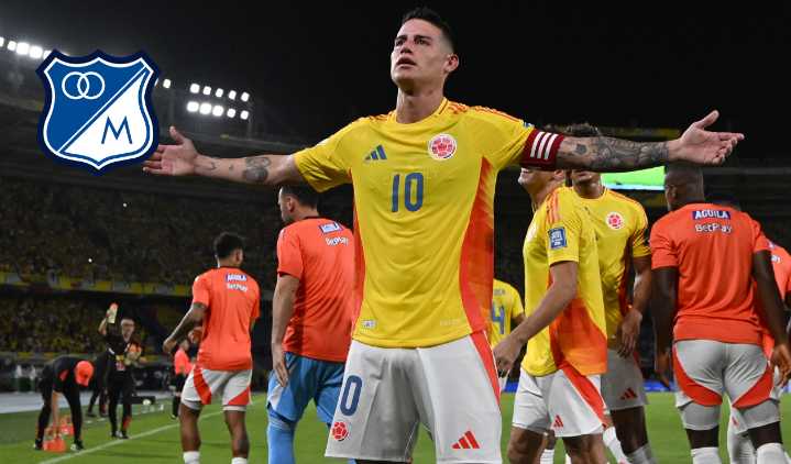 Millonarios realizó una oferta por James Rodríguez