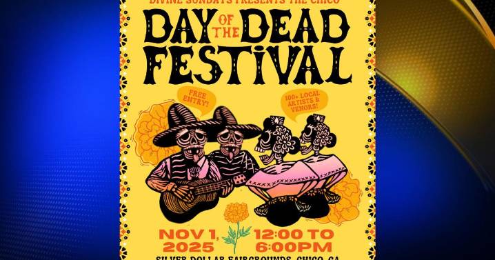 Free-to-attend Chico Day of the Dead Festival taking place at Silver Dollar Fairgrounds in Chico