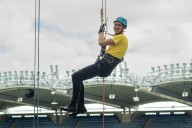 I abseiled down Croke Park for charity