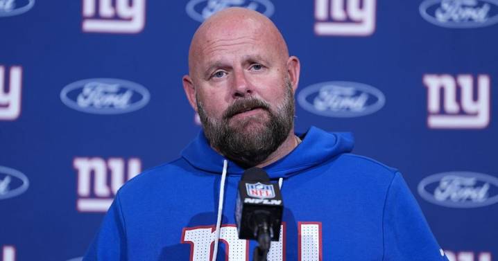 Giants coach Brian Daboll fired with team at 2-8 midway through his 4th season