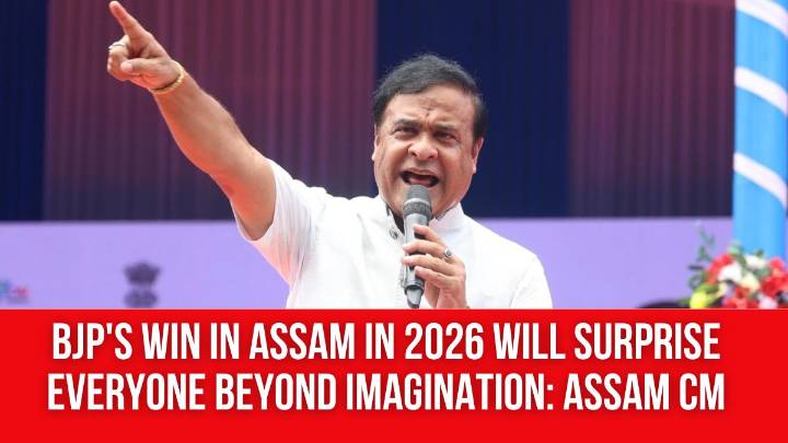 BJP’s Win in Assam in 2026 Will Surprise Everyone Beyond Imagination: Assam CM Himanta Biswa After Party’s Big Win in Bihar