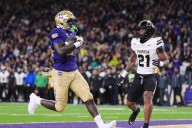 Adam Mohammed rushes for career-high 3 TDs as Huskies trounce Purdue 49