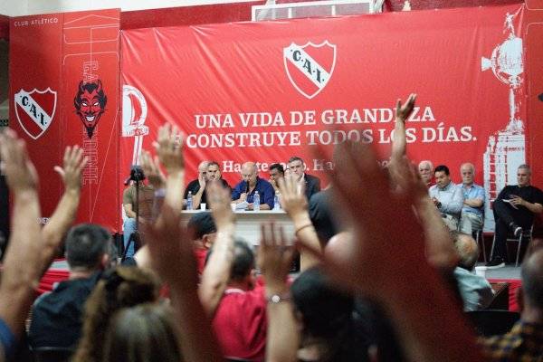 Independiente aprobó el balance en la Asamblea General Ordinaria