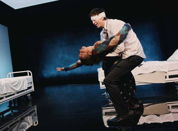 Review | ‘Gruesome Playground Injuries’ have Nicholas Braun and Kara Young bleed beautifully on stage