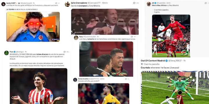 Los mejores memes de una nueva fecha de la Champions League: Julián Álvarez y Alexis Mac Allister, entre los destacados