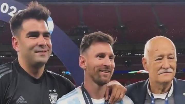 Lionel Messi lamentó la muerte de Omar Souto: "Fuiste la persona que abrió el camino"
