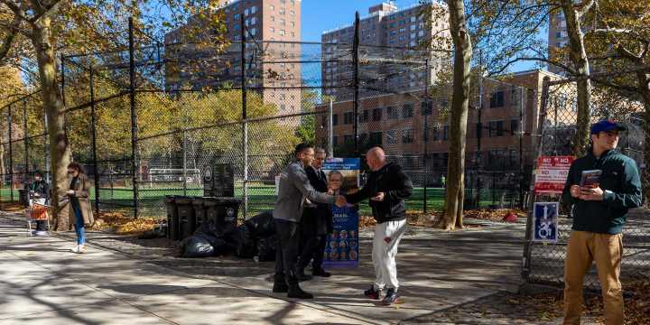 Scenes From Election Day on the Upper West Side