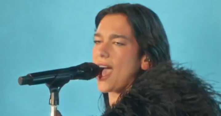 Dua Lipa sorprendió a sus fans argentinos con una versión de un clásico de Soda Stereo