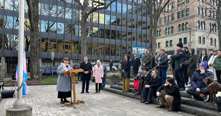Transgender Day of Remembrance marked in Halifax with flag raising