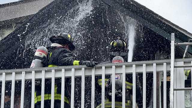 Residents displaced, firefighter taken to hospital from Boston fire