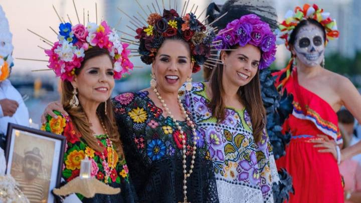 Celebra Mara Lezama celebra con el pueblo de Puerto Juárez el Janal Pixán 2025