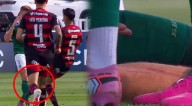 ¡Polémica en la final de Libertadores! Erick Pulgar y la dura falta a Fuchs que no fue tarjeta roja