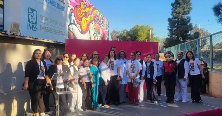 Rendichicas rinde homenaje a las mujeres del sector salud con el mural “Mujer en la Salud”