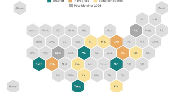After California's vote to counter Trump, here's where redistricting stands