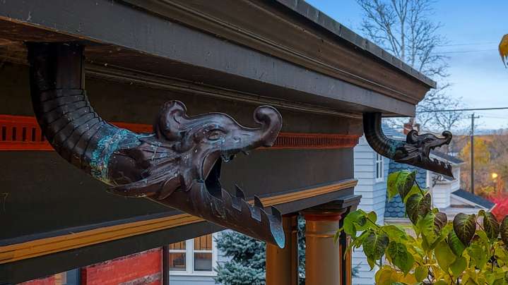 125-year-old Astor Park home with Belgian brick, dragon spouts on sale