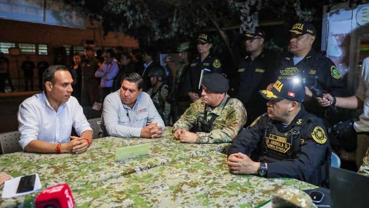 Gobierno instala Puesto de Comando para fortalecer la seguridad en Mesa Redonda