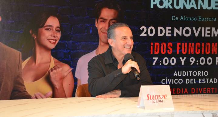 La exitosa comedia teatral “¡Le cambio su vieja por una nueva!” llega a Hermosillo con Plutarco Haza para divertir a los sonorenses