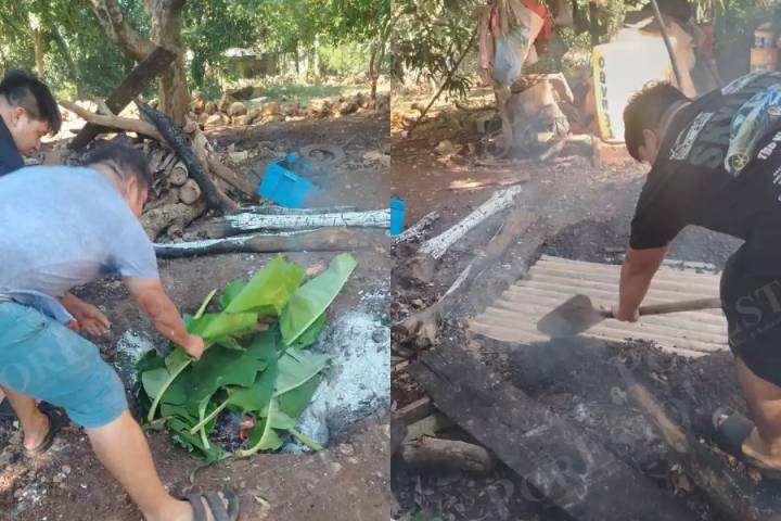 Sodzil celebra el Bix con pibipollos enterrados: la octava de ánimas del Hanal Pixán en Hecelchakán