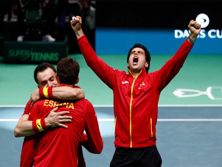 Davis Cup: Spain secures spot in final against Italy