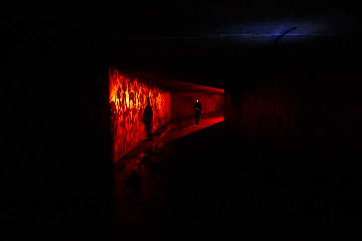 Welcome to Denver’s rave tunnel