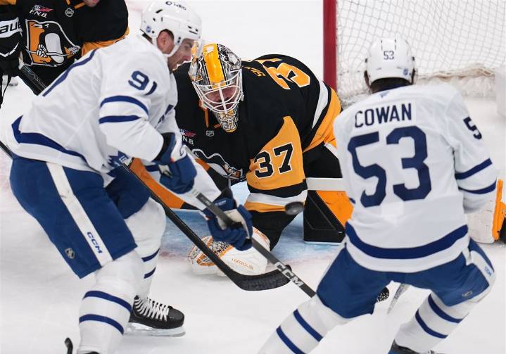 Rapid recap: Arturs Silovs, Penguins struggle mightily in lopsided loss to Maple Leafs