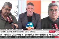 Novaresio se quedó sin palabras cuando el presidente de la Sociedad Rural de 9 de Julio se quejó por la falta de ayuda del gobierno