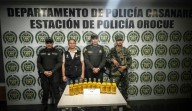 Decomisan licor adulterado con estampillas falsas en Orocué
