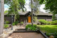 This $1M Japanese-inspired Edmonton home is in the middle of the forest