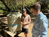 Entrega de cisternas en El Impenetrable: Desarrollo Humano y UNICEF avanzan con la asistencia a familias rurales