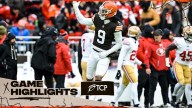 Game Highlights: Browns vs. 49ers